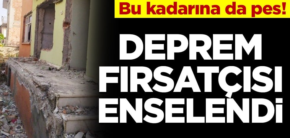 Malatya ve Elazığ'daki deprem sonrası su saatlerinin çalan hırsız yakalandı