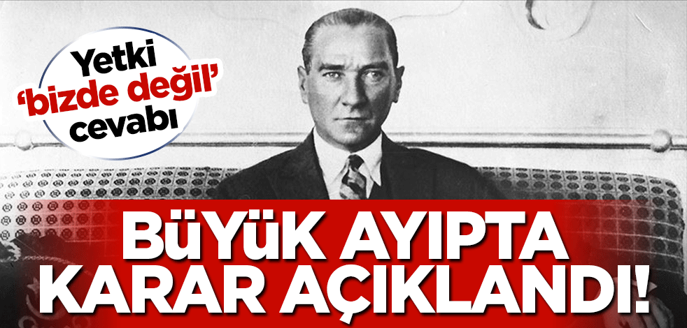 Malatya'daki 'heykel' ayıbında karar! 'Yetki bizde değil'