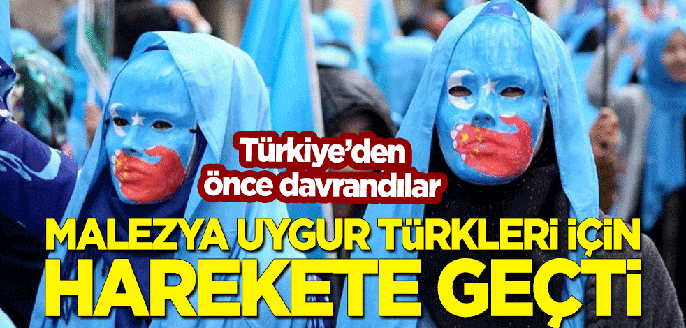 Malezya Uygur Türkleri için harekete geçti!