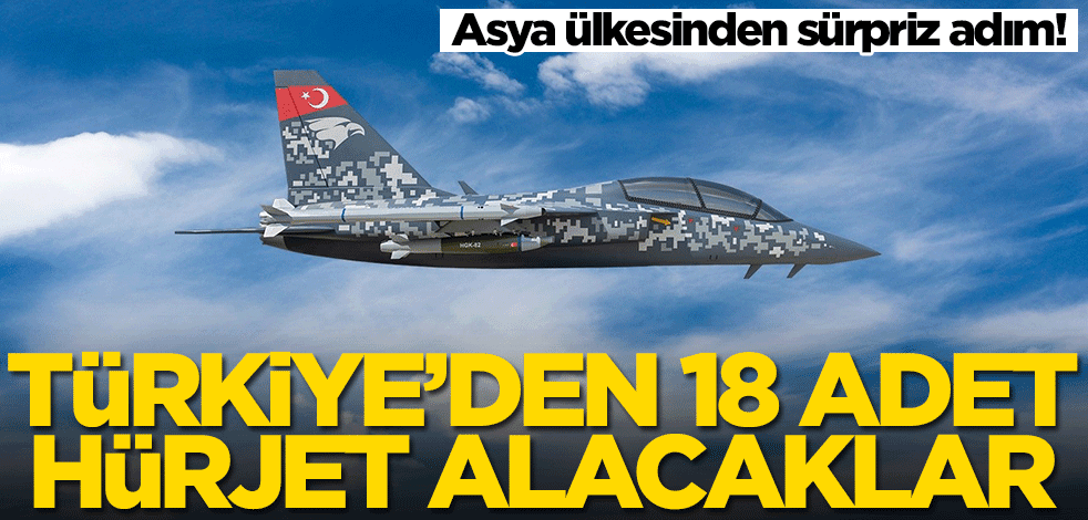 Malezya'dan sürpriz adım! Türkiye'den 18 adet Hürjet satın alacaklar