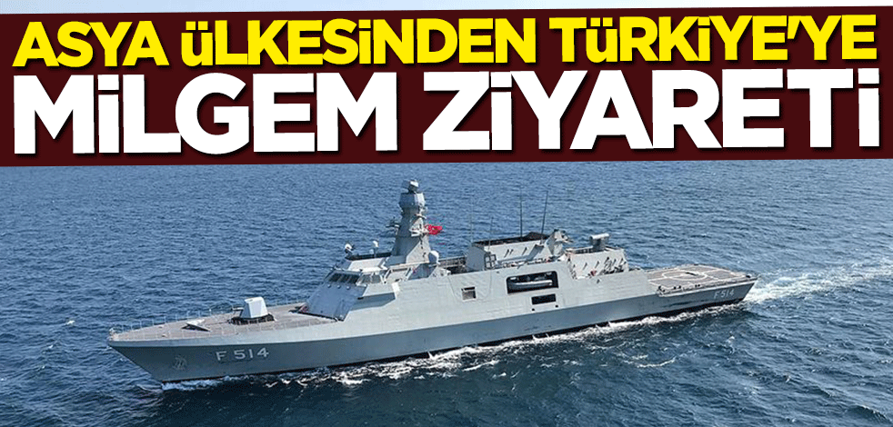 Malezya'dan Türkiye'ye "MİLGEM Korveti" ziyareti
