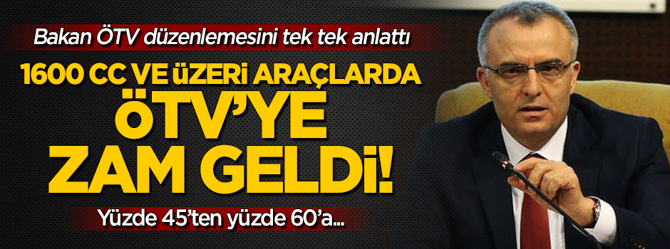 Maliye Bakanı tek tek açıkladı! Yeni ÖTV düzenlemesi...