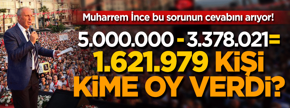 Maltepe mitingindeki '5 Milyon kişi' kime oy verdi?