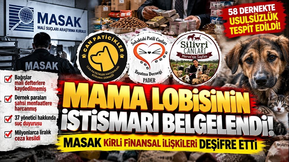 Mama lobisinin istismarı belgelendi! MASAK kirli para trafiğini deşifre etti