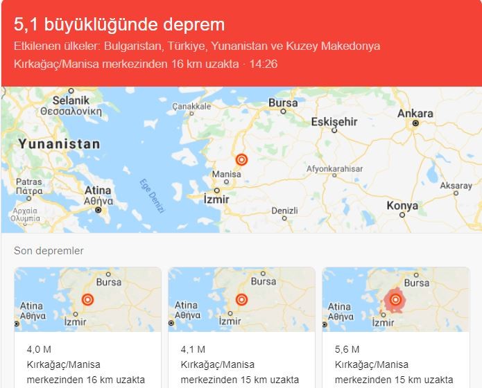 Manisa Kırkağaç depremi can kaybı var mı?