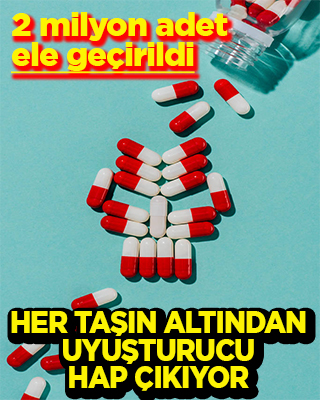 Manisa ve Mersin'de 1 milyon 983 bin 540 sentetik uyuşturucu hap ele geçirildi