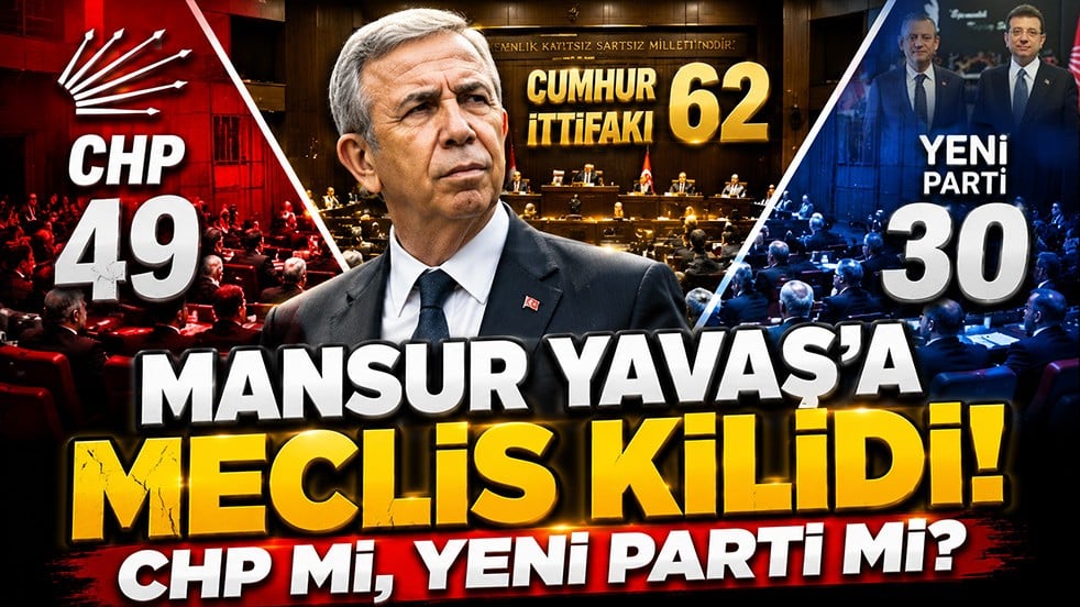 Mansur Yavaş'a Meclis kilidi! ABB'de dengeler altüst oldu: CHP mi, Yeni Parti mi?