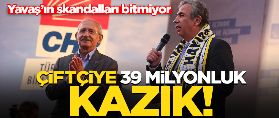 Mansur Yavaş’ın skandalları bitmiyor! Çiftçiye 39 milyonluk kazık