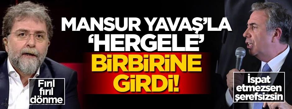 Mansur Yavaş'la Ahmet Hakan birbirine girdi! "Fırıl fırıl dönme"
