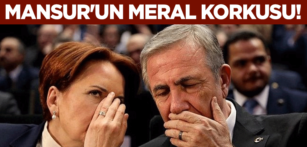 Mansur'un Meral korkusu! Soruya verdiği cevaba bakın