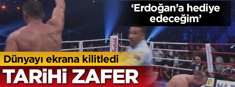 Manuel Charr tarih yazdı!