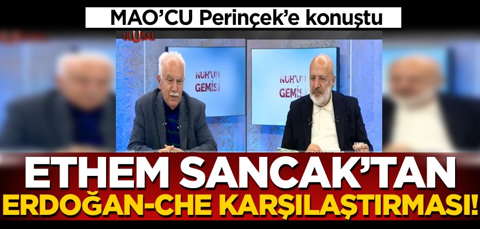 MAO'cu Doğu Perinçek'e konuştu! Ethem Sancak'tan Erdoğan-Che Guevara karşılaştırması