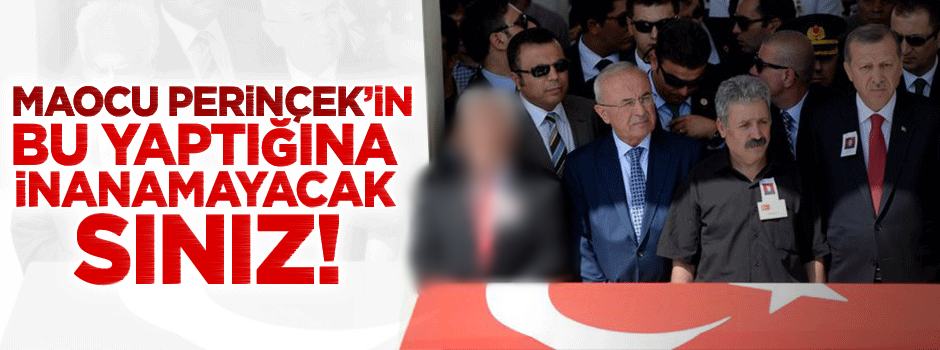 Maocu Perinçek namaza durdu!