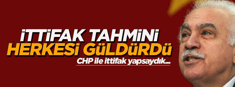 Maocu Perinçek'in CHP ile ittifak tahmini herkesi güldürdü