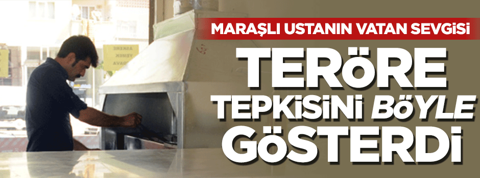 Maraşlı esnaftan askerlere yemek bedava