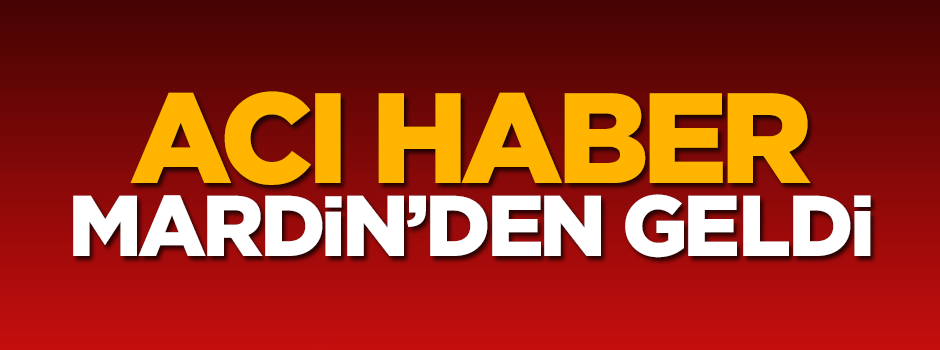 Mardin'de bir polis memuru şehit düştü