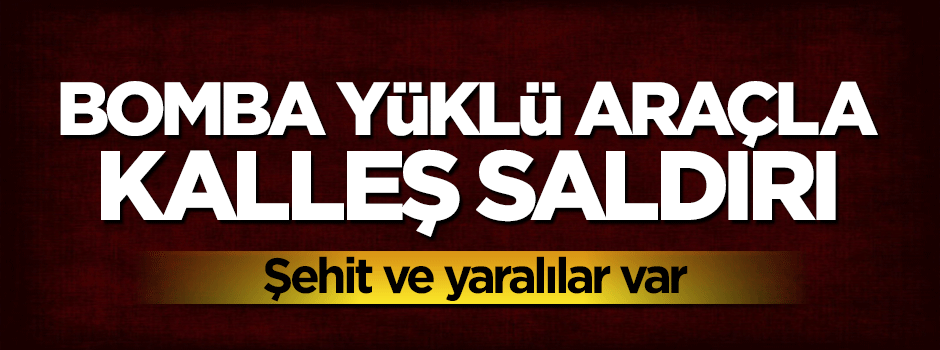 Mardin'de bomba yüklü araçla hain saldırı