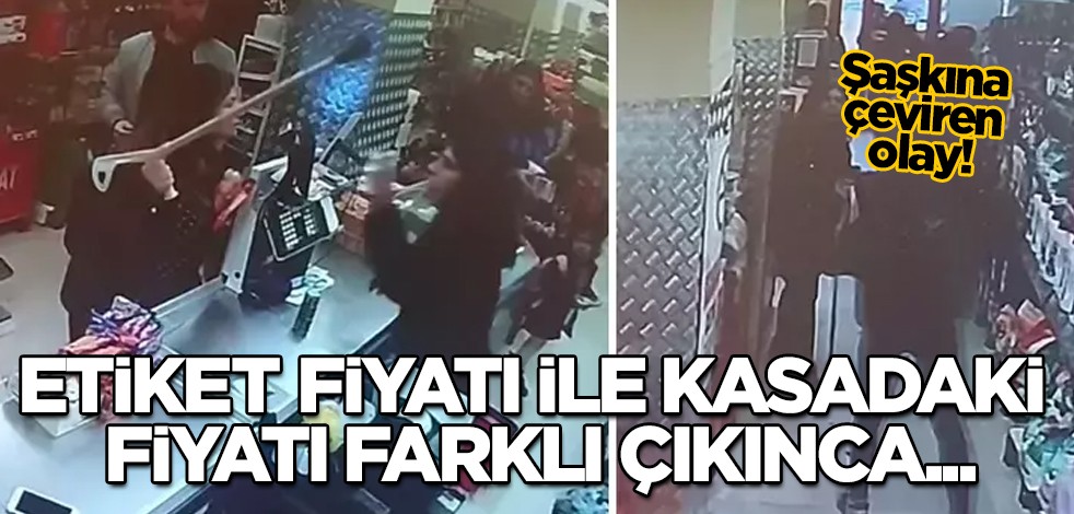 Marketteki ürünün etiket fiyatı ile kasadaki fiyatı farklı çıktı, çılgına döndü! Yok böyle bir şey, şok olacaksınız!