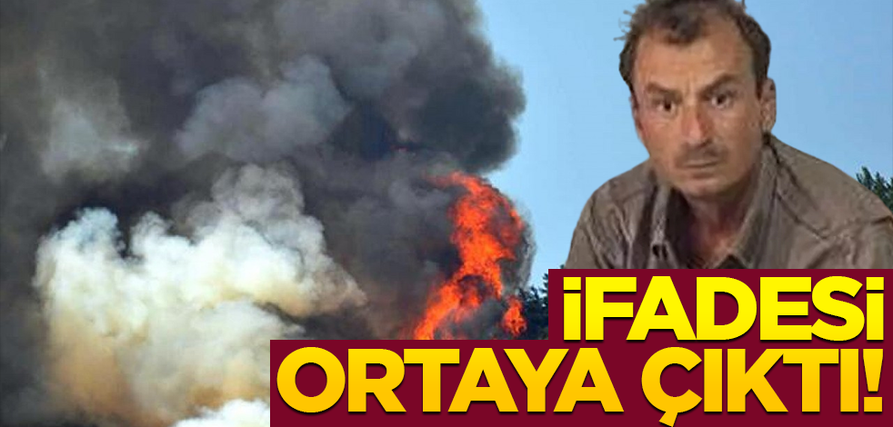 Marmaris'i yakan kundakçının ifadesi ortaya çıktı! Kardeşine açık açık söylemiş