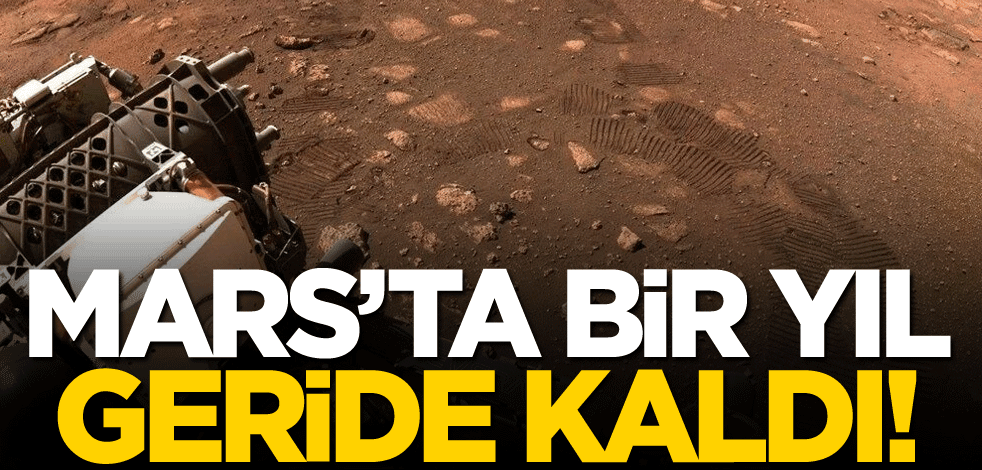 Mars'ta bir yıl geride kaldı!