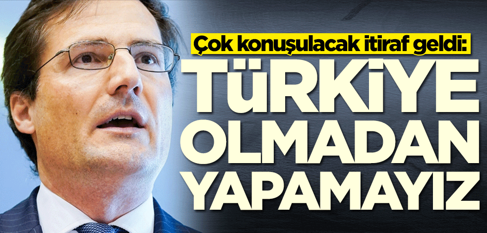 Marton Gyöngyösi'den tarihi itiraf: Türkiye olmadan yapamayız