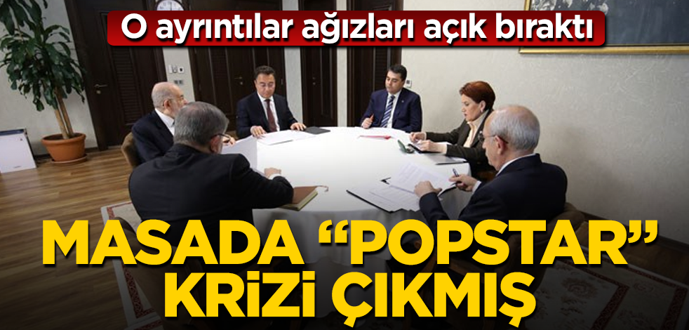 Masada "Popstar" krizi çıkmış! O ayrıntılar ağızları açık bıraktı