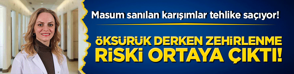 Masum sanılan karışımlar tehlike saçıyor! Öksürük derken zehirlenme riski ortaya çıktı!