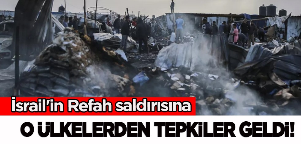 Masum sivillerin cesedi yürek burktu! İsrail'in Refah saldırısına tüm dünyadan tepki: Katar, Mısır, Fransa, Almanya...