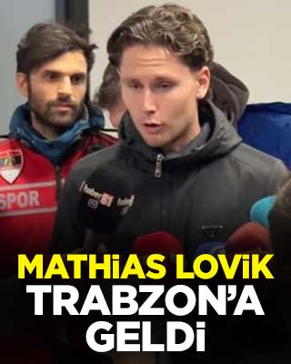 Mathias Lovik Trabzonspor’a geldi