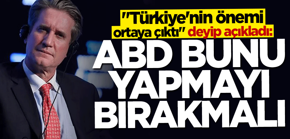 Matthew Bryza'dan çarpıcı Türkiye mesajı: ABD hata yapıyor