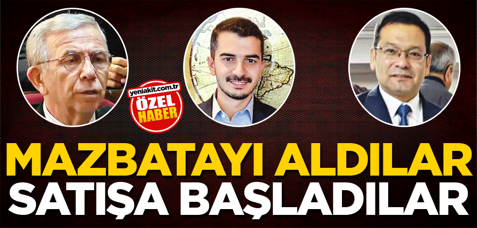 Mazbatayı aldılar satışa başladılar