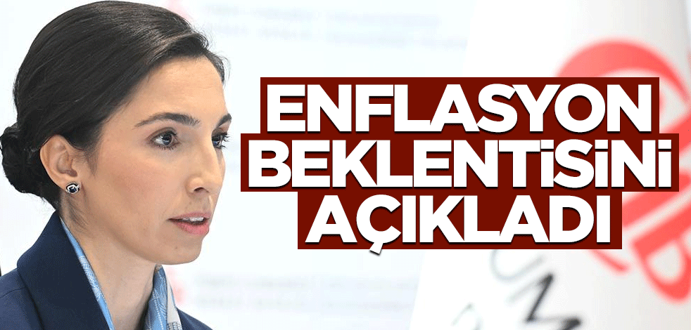 MB Başkanı Erkan enflasyon beklentisini açıkladı