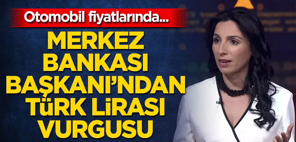 MB Başkanı Erkan'dan Türk lirası vurgusu