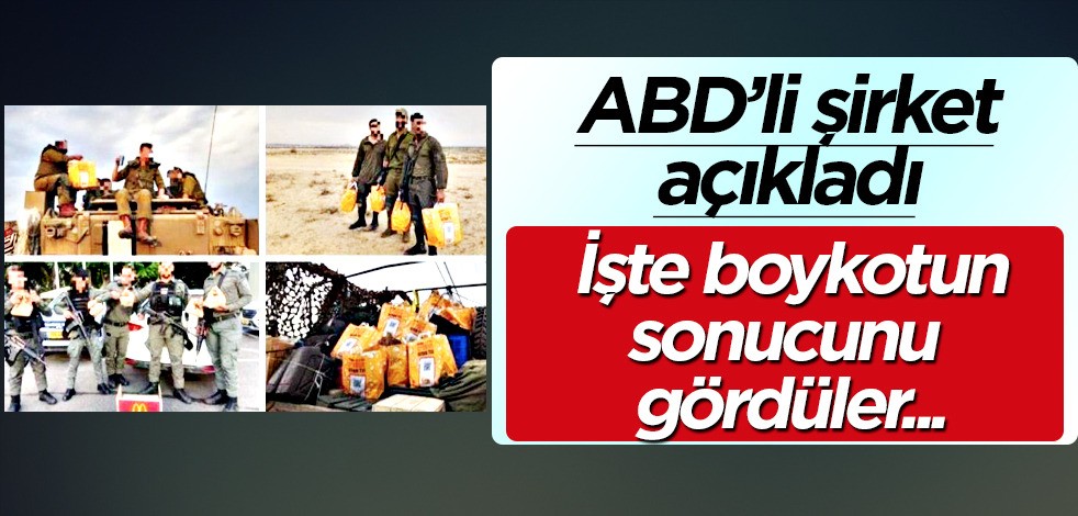 McDonald's açıkladı! Satın alma konusu için CEO'su Boykot satışlara zarar verdi diyerek dünyaya, İsrail'e çağrı yaptı!