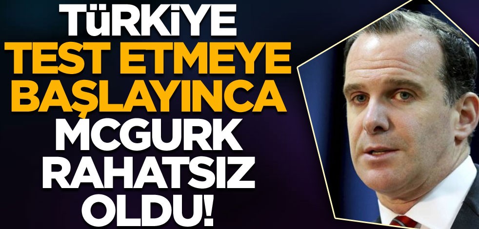 McGurk'un S-400 rahatsızlığı