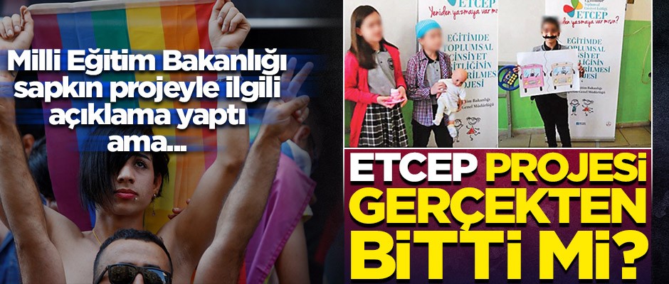 MEB açıklama yaptı ama... ETCEP projesi bitti mi?