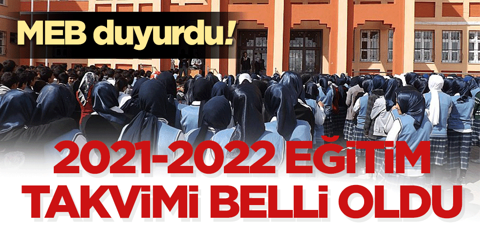 MEB duyurdu! Tarihler belli oldu