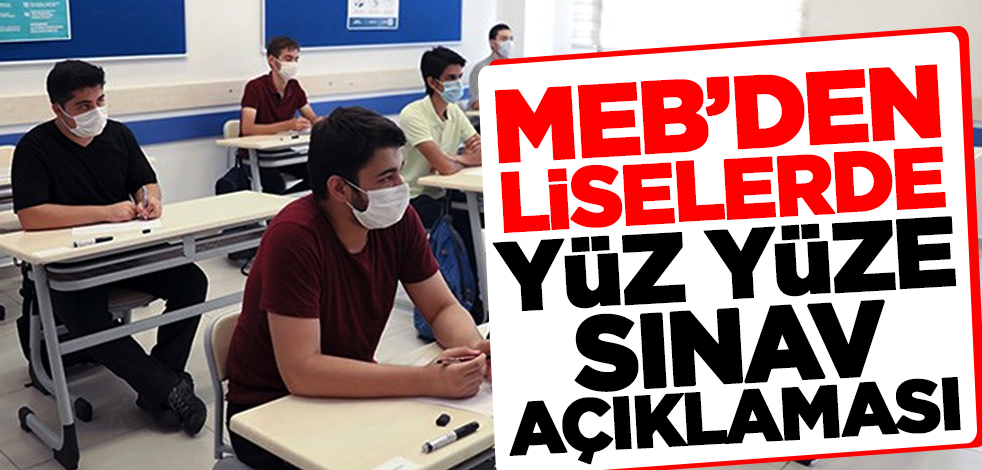 MEB'den son dakika sınav açıklaması