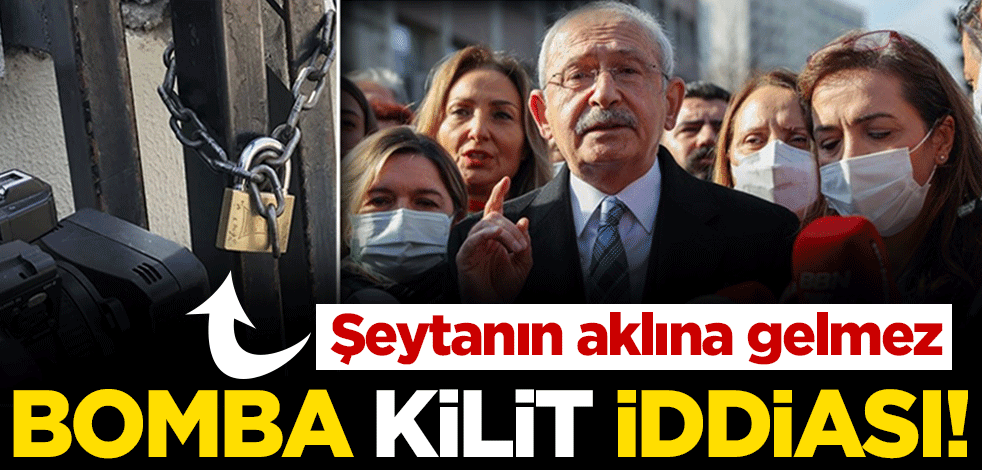"MEB'in kapısına kilidi Kılıçdaroğlu'nun koruması taktırdı" iddiası