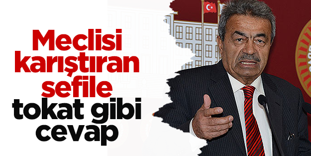 Meclis'i karıştıran Genç'e tokat gibi cevap