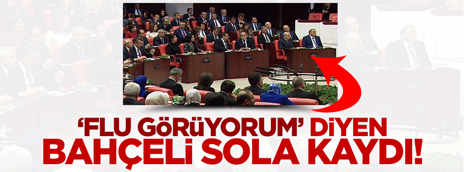 Meclis'te oturma düzeni değişti!