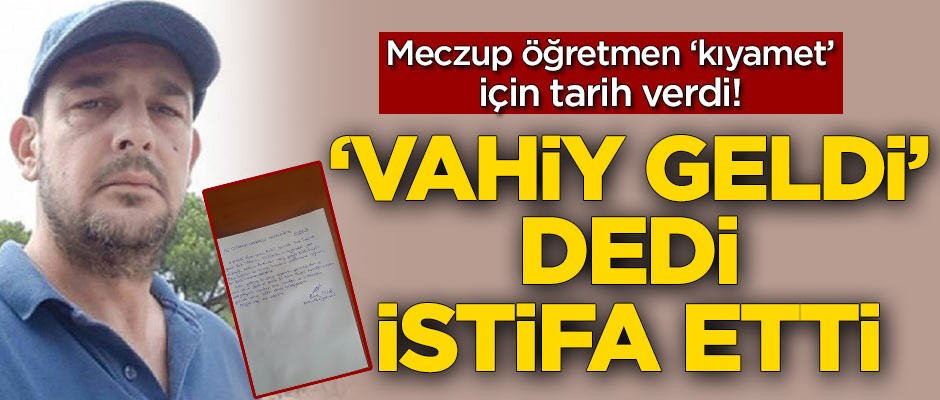Meczup öğretmen 'kıyamet' için tarih verdi!
