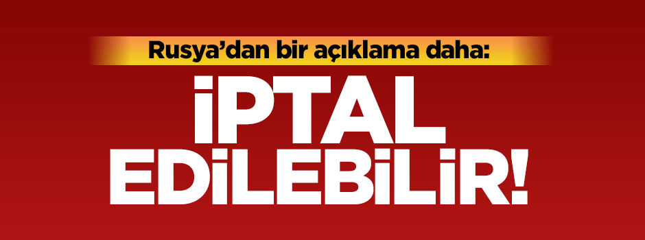 Medvedev: Önemli ortak projeler iptal edilebilir