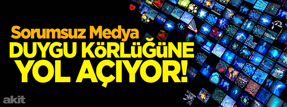 Medyadaki bazı yayınlar duygu körlüğüne yol açıyor