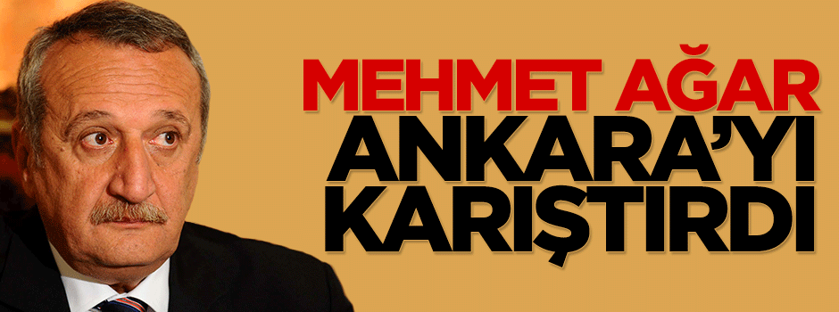Mehmet Ağar MHP'den aday adayı oldu iddias Ankara'yı karıştırdı