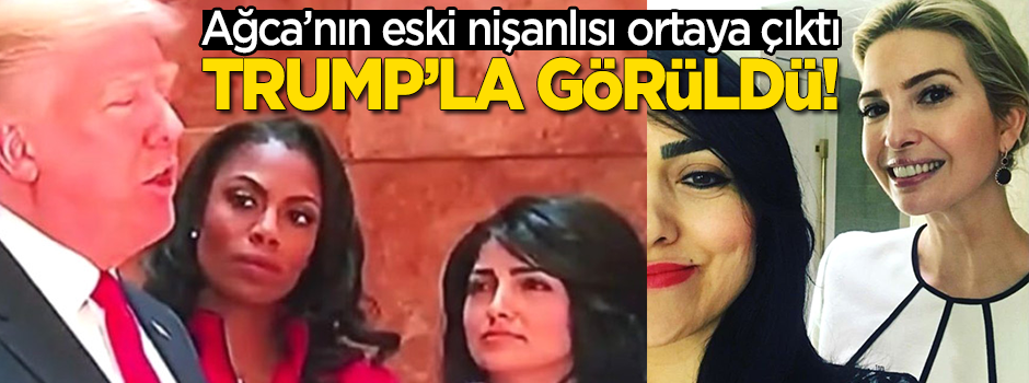 Mehmet Ali Ağca'nın eski nişanlısı Rabia Kazan, Trump'la görüldü!