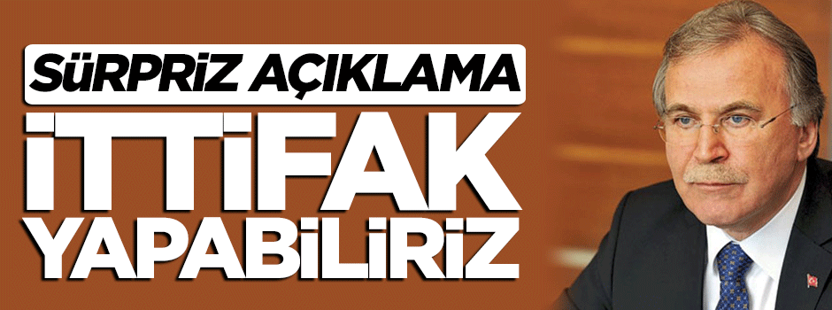 Mehmet Ali Şahin, AK Parti'nin yeni anayasa formülünü açıkladı