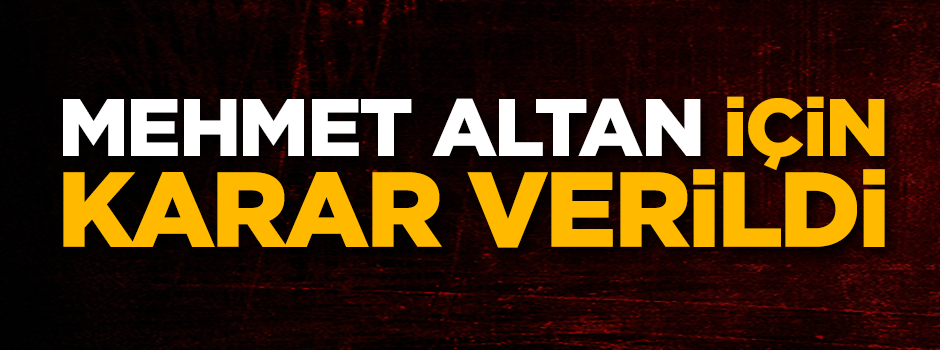 Mehmet Altan'ın tahliye talebi için karar verildi!