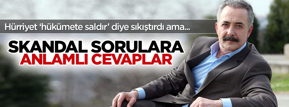 Mehmet Aslantuğ, Hürriyet'in tuzağına düşmedi