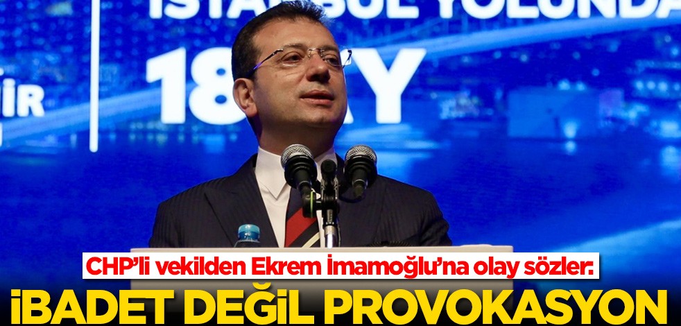 Mehmet Bekaroğlu'ndan Ekrem İmamoğlu'na olay sözler